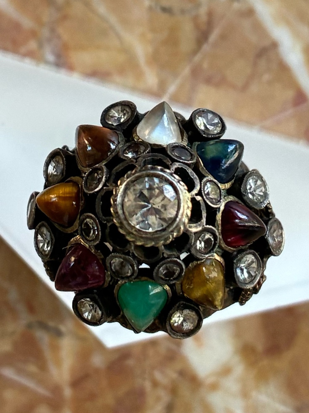 RARE Antique Thai Princess (Harem) Ring | 14KT Gold | Size 7